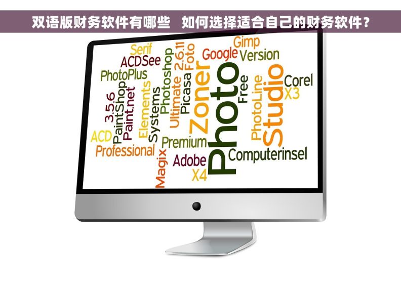 双语版财务软件有哪些   如何选择适合自己的财务软件？