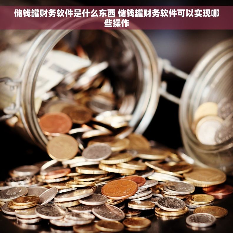储钱罐财务软件是什么东西 储钱罐财务软件可以实现哪些操作