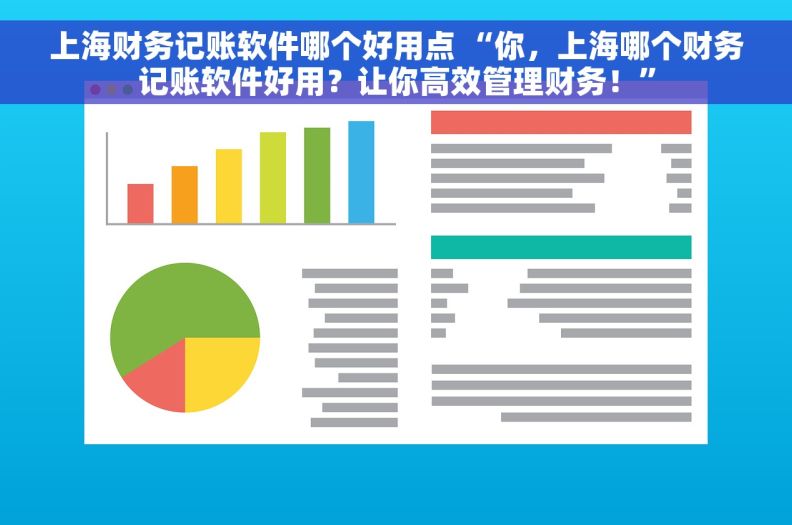 上海财务记账软件哪个好用点 “你，上海哪个财务记账软件好用？让你高效管理财务！”