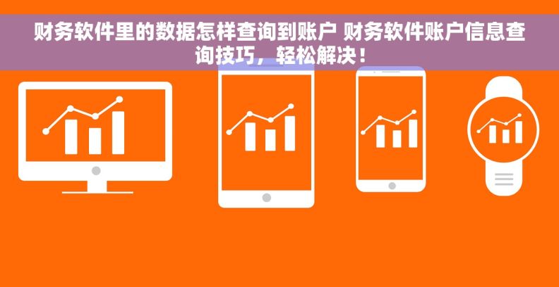 财务软件里的数据怎样查询到账户 财务软件账户信息查询技巧，轻松解决！