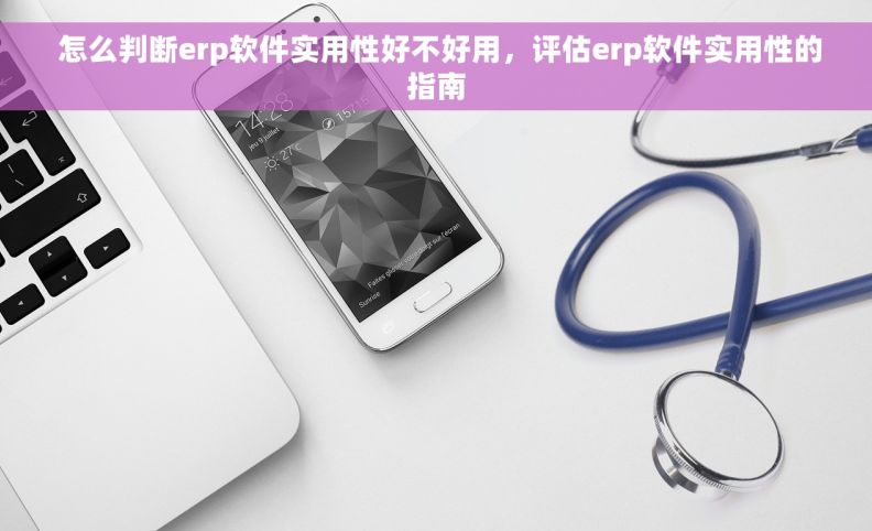  怎么判断erp软件实用性好不好用，评估erp软件实用性的指南