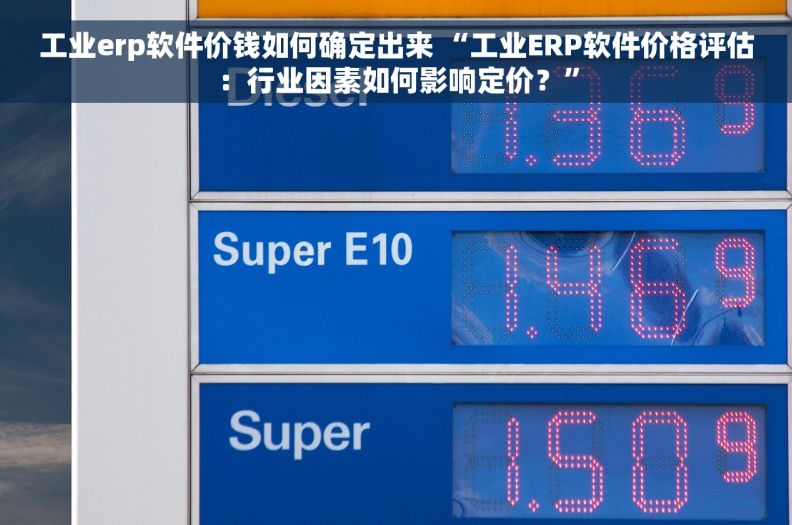 工业erp软件价钱如何确定出来 “工业ERP软件价格评估：行业因素如何影响定价？”