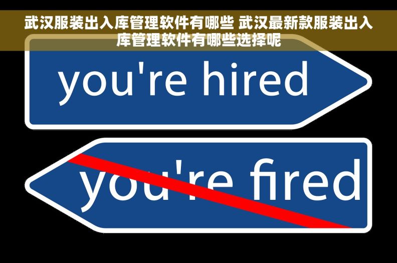 武汉服装出入库管理软件有哪些 武汉最新款服装出入库管理软件有哪些选择呢