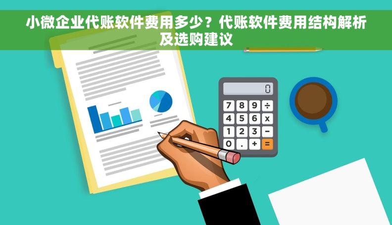 小微企业代账软件费用多少？代账软件费用结构解析及选购建议