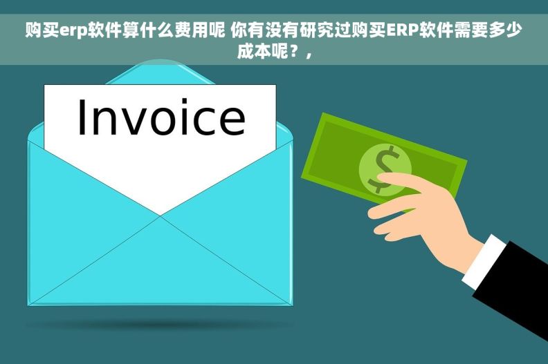 购买erp软件算什么费用呢 你有没有研究过购买ERP软件需要多少成本呢？,