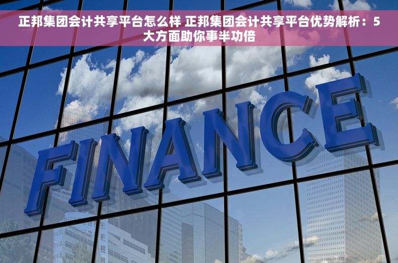 正邦集团会计共享平台怎么样 正邦集团会计共享平台优势解析：5大方面助你事半功倍