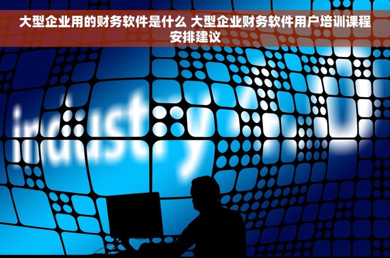 大型企业用的财务软件是什么 大型企业财务软件用户培训课程安排建议