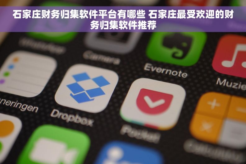 石家庄财务归集软件平台有哪些 石家庄最受欢迎的财务归集软件推荐