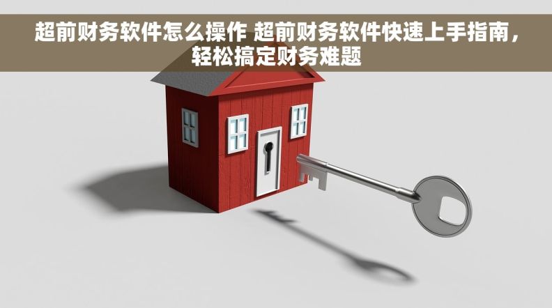 超前财务软件怎么操作 超前财务软件快速上手指南，轻松搞定财务难题
