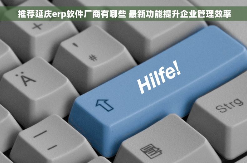  推荐延庆erp软件厂商有哪些 最新功能提升企业管理效率