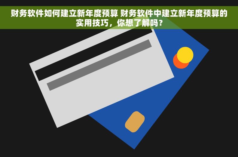 财务软件如何建立新年度预算 财务软件中建立新年度预算的实用技巧，你想了解吗？