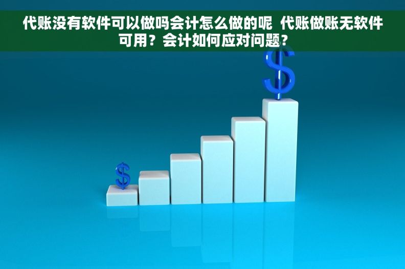 代账没有软件可以做吗会计怎么做的呢  代账做账无软件可用？会计如何应对问题？