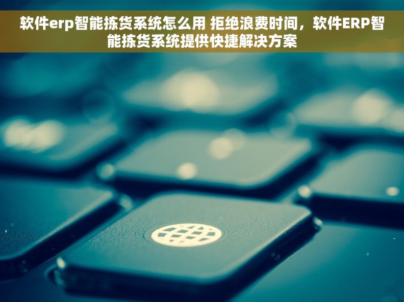 软件erp智能拣货系统怎么用 拒绝浪费时间，软件ERP智能拣货系统提供快捷解决方案
