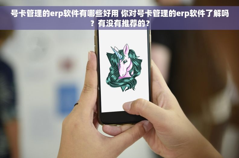 号卡管理的erp软件有哪些好用 你对号卡管理的erp软件了解吗？有没有推荐的？
