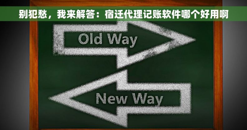 别犯愁，我来解答：宿迁代理记账软件哪个好用啊