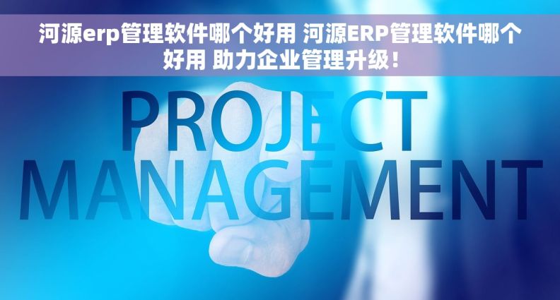 河源erp管理软件哪个好用 河源ERP管理软件哪个好用 助力企业管理升级！