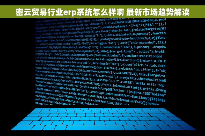 密云贸易行业erp系统怎么样啊 最新市场趋势解读