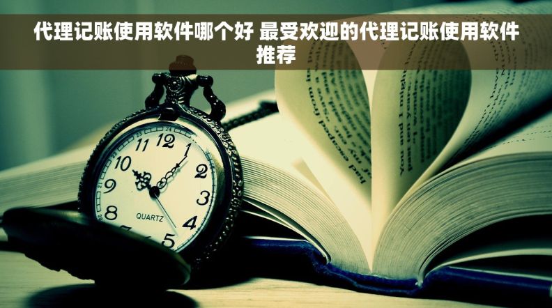 代理记账使用软件哪个好 最受欢迎的代理记账使用软件推荐