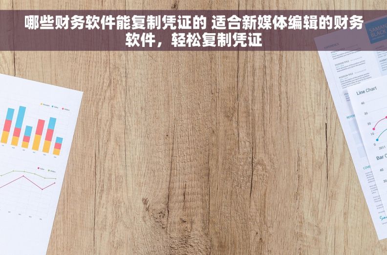 哪些财务软件能复制凭证的 适合新媒体编辑的财务软件，轻松复制凭证