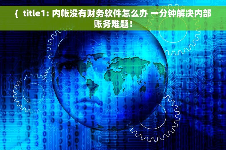 {  title1: 内帐没有财务软件怎么办 一分钟解决内部账务难题！
