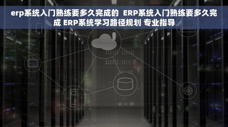 erp系统入门熟练要多久完成的  ERP系统入门熟练要多久完成 ERP系统学习路径规划 专业指导