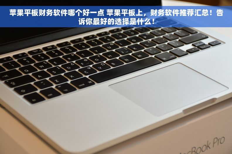 苹果平板财务软件哪个好一点 苹果平板上，财务软件推荐汇总！告诉你最好的选择是什么！