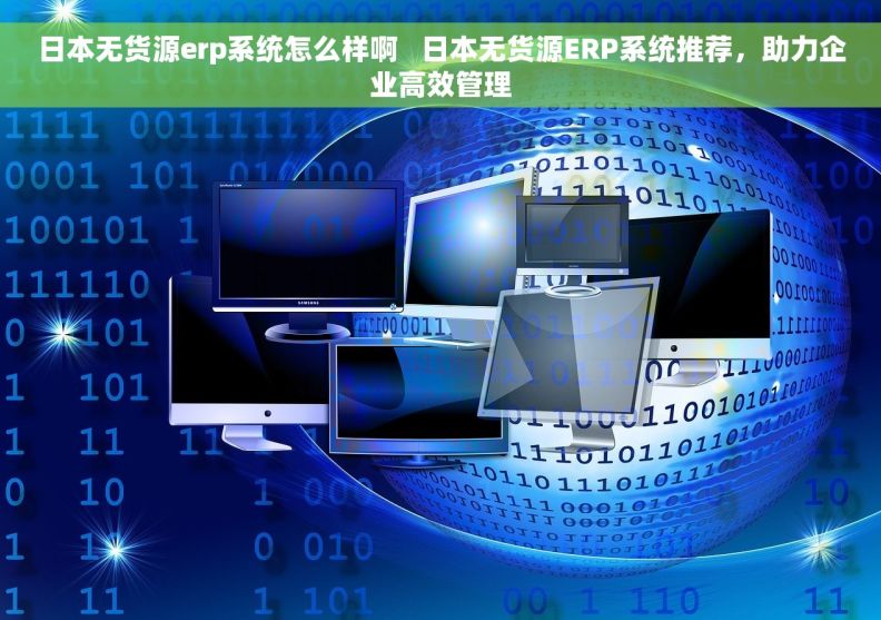 日本无货源erp系统怎么样啊   日本无货源ERP系统推荐，助力企业高效管理