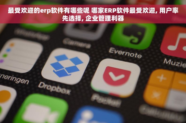最受欢迎的erp软件有哪些呢 哪家ERP软件最受欢迎, 用户率先选择, 企业管理利器