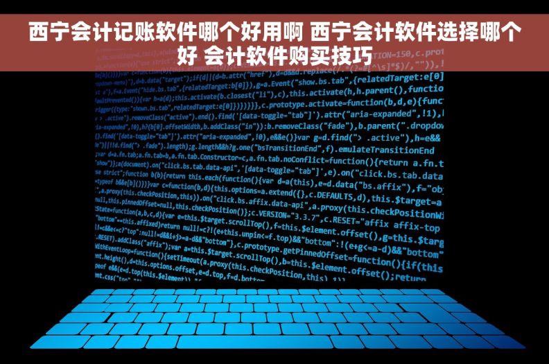 西宁会计记账软件哪个好用啊 西宁会计软件选择哪个好 会计软件购买技巧