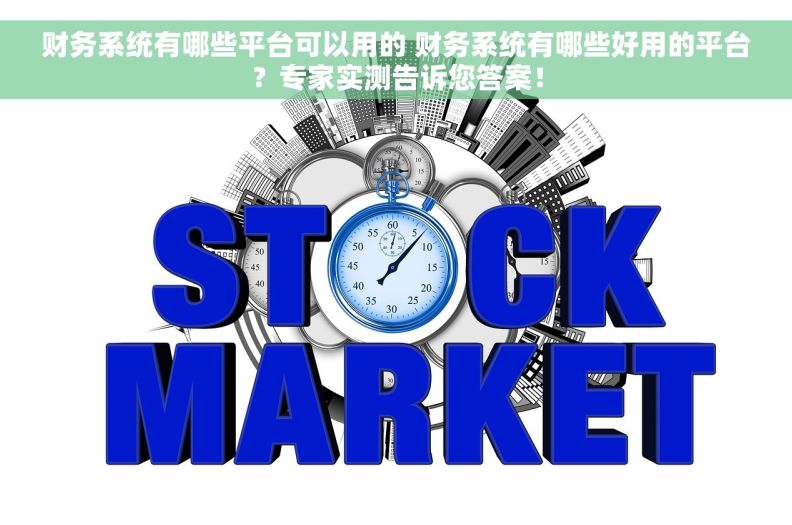 财务系统有哪些平台可以用的 财务系统有哪些好用的平台？专家实测告诉您答案！