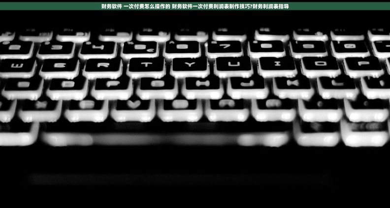 财务软件 一次付费怎么操作的 财务软件一次付费利润表制作技巧?财务利润表指导