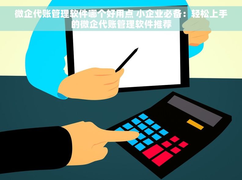 微企代账管理软件哪个好用点 小企业必备：轻松上手的微企代账管理软件推荐