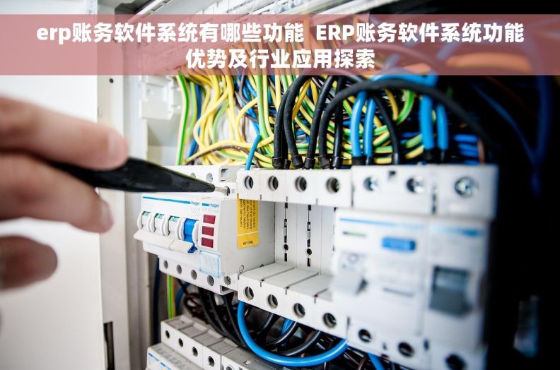 erp账务软件系统有哪些功能  ERP账务软件系统功能优势及行业应用探索