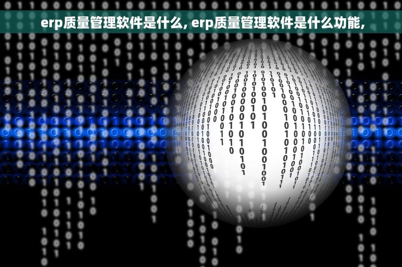  erp质量管理软件是什么, erp质量管理软件是什么功能,