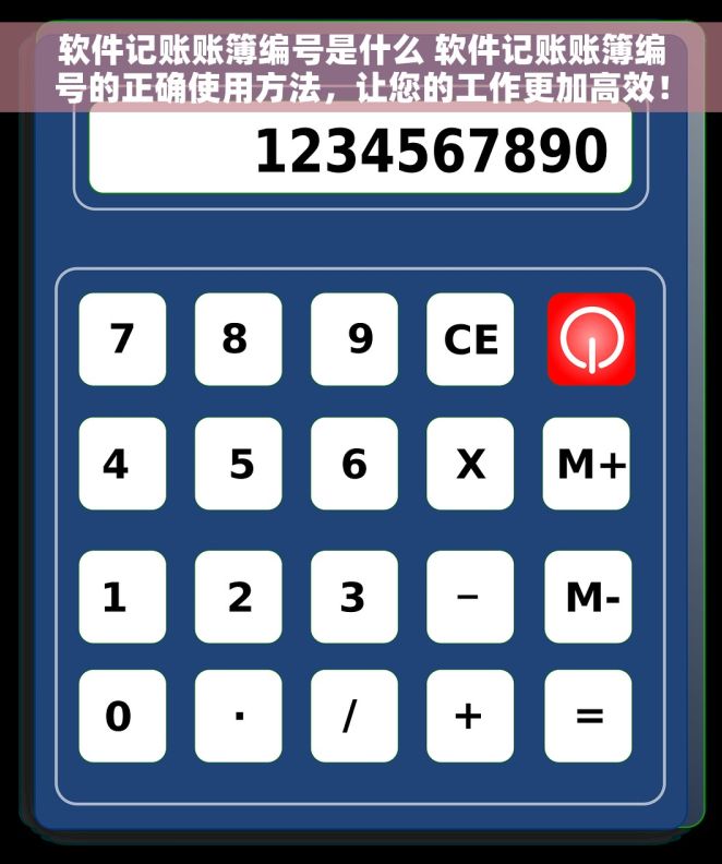 软件记账账簿编号是什么 软件记账账簿编号的正确使用方法，让您的工作更加高效！