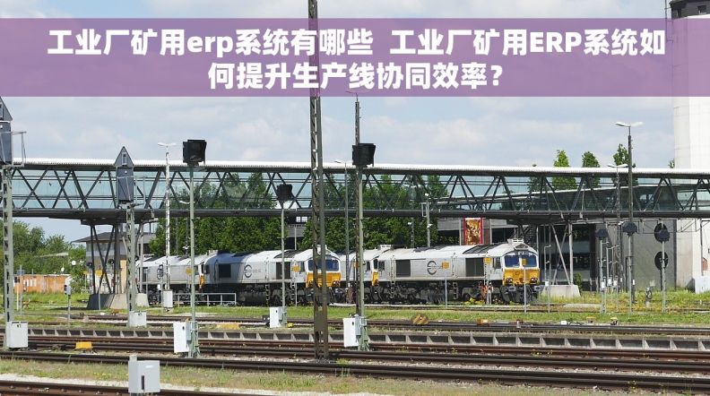 工业厂矿用erp系统有哪些  工业厂矿用ERP系统如何提升生产线协同效率？