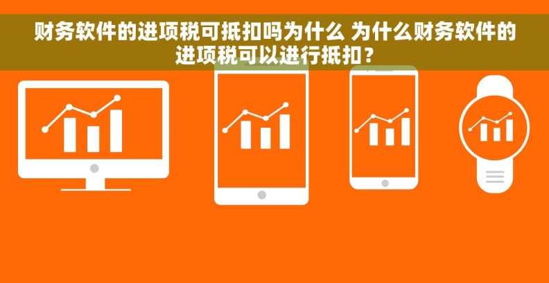 财务软件的进项税可抵扣吗为什么 为什么财务软件的进项税可以进行抵扣？