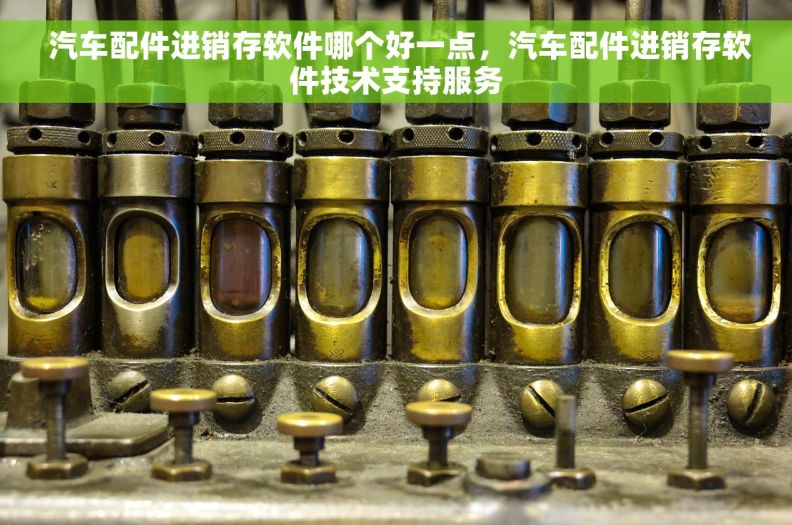  汽车配件进销存软件哪个好一点，汽车配件进销存软件技术支持服务