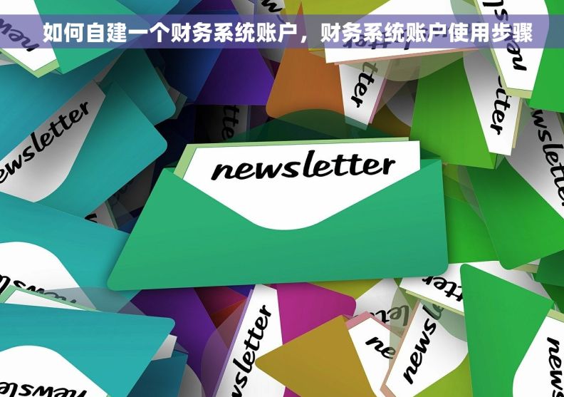   如何自建一个财务系统账户，财务系统账户使用步骤