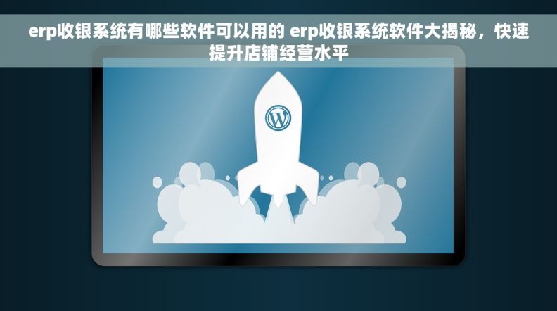 erp收银系统有哪些软件可以用的 erp收银系统软件大揭秘，快速提升店铺经营水平