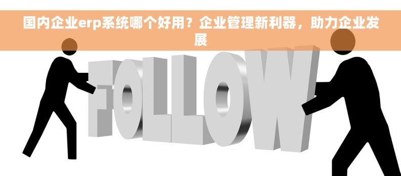 国内企业erp系统哪个好用？企业管理新利器，助力企业发展