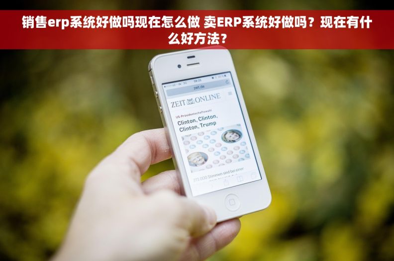 销售erp系统好做吗现在怎么做 卖ERP系统好做吗？现在有什么好方法？