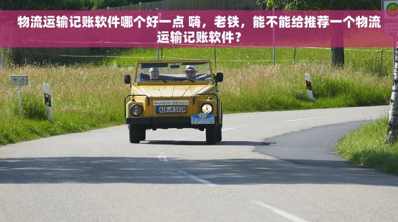 物流运输记账软件哪个好一点 嗨，老铁，能不能给推荐一个物流运输记账软件？