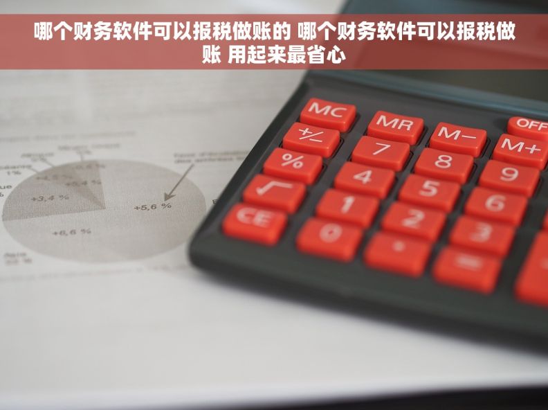 哪个财务软件可以报税做账的 哪个财务软件可以报税做账 用起来最省心