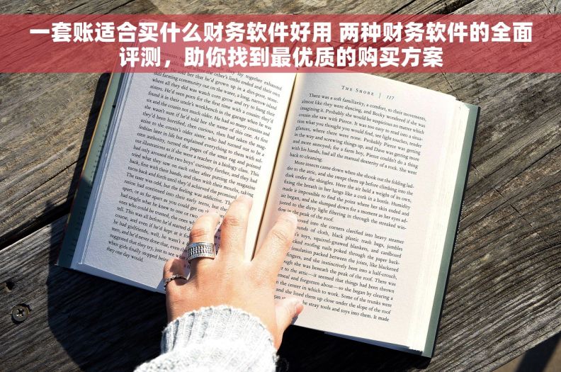 一套账适合买什么财务软件好用 两种财务软件的全面评测，助你找到最优质的购买方案