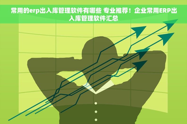 常用的erp出入库管理软件有哪些 专业推荐！企业常用ERP出入库管理软件汇总