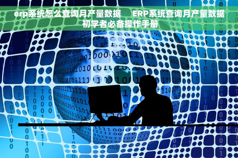 erp系统怎么查询月产量数据     ERP系统查询月产量数据 初学者必备操作手册
