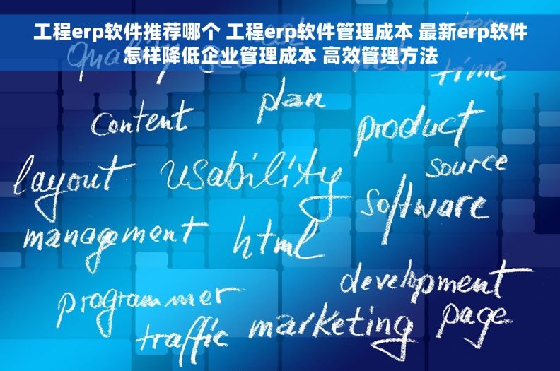 工程erp软件推荐哪个 工程erp软件管理成本 最新erp软件怎样降低企业管理成本 高效管理方法