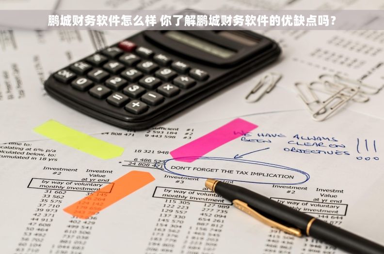 鹏城财务软件怎么样 你了解鹏城财务软件的优缺点吗？