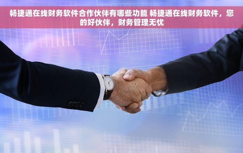 畅捷通在线财务软件合作伙伴有哪些功能 畅捷通在线财务软件，您的好伙伴，财务管理无忧